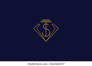 TS minimal line diamond logo, ts minimalist logo, ts diamond brand logo 