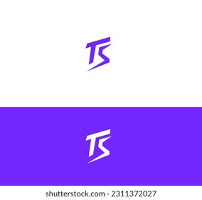 TS, ST letter modern branding logo