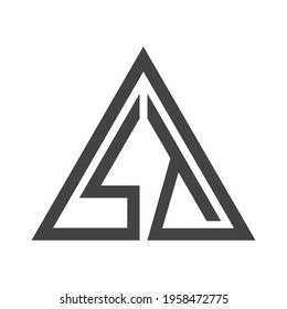 TS or ST logo and icon designs
