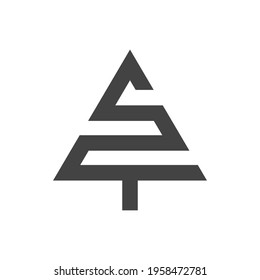TS or ST logo and icon designs
