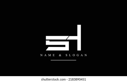 TS, ST T, S Abstract Letters Logo Monogram