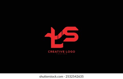 TS T5 Abstract initial monogram letter alphabet logo design