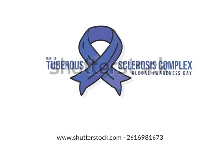 TSC Global Awareness Day. background, banner, card, poster, template. Vector illustration.