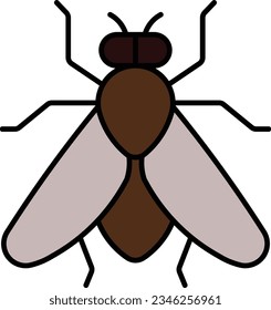 tsetse fly tsetse housefly fly insect Outline