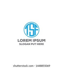 TSF LETTER LOGO/IDENTITY/MONOGRAM DESIGN FOR USE ALL PURPOSE