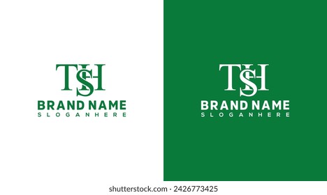 TSH Letter Logo Design, HTS icon Brand identity Design Monogram Logo SHT