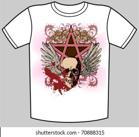 T-shirt 16 vector, vector illustration