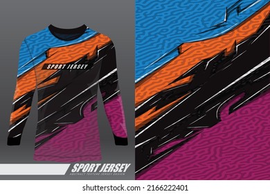 Tshirt abstract background for extreme sport jersey team, motocross, cycling, fishing, diving, leggings, football, gaming