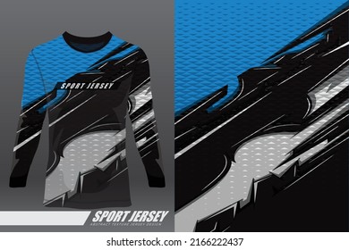 Tshirt abstract background for extreme sport jersey team, motocross, cycling, fishing, diving, leggings, football, gaming