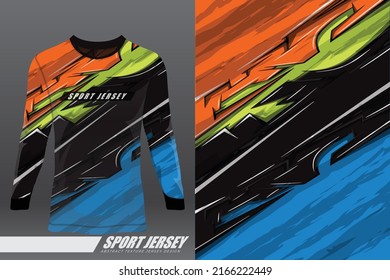 Tshirt abstract background for extreme sport jersey team, motocross, cycling, fishing, diving, leggings, football, gaming