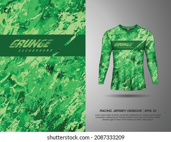 Tshirt abstract grunge background for extreme sport jersey team, motocross, race car, cycling, fishing, diving, leggings, football, gaming