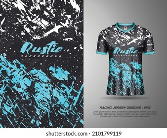 Tshirt abstract grunge background for extreme sport jersey team, motocross, cycling, fishing, diving, leggings, football, gaming