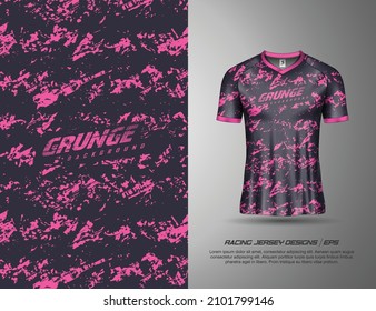 Tshirt abstract grunge background for extreme sport jersey team, motocross, cycling, fishing, diving, leggings, football, gaming
