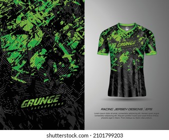 Fondo abstracto de la camiseta para el equipo de la camiseta deportiva extrema, motocross, ciclismo, pesca, buceo, leggings, fútbol, juegos