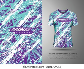 Tshirt abstract grunge background for extreme sport jersey team, motocross, cycling, fishing, diving, leggings, football, gaming