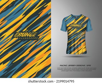 Tshirt abstract grunge background for extreme sport jersey team, motocross, cycling, fishing, diving, leggings, football, gaming
