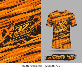 Tshirt abstract grunge background for extreme sport jersey team, motocross, car racing, cycling, fishing, diving, leggings, football, gaming