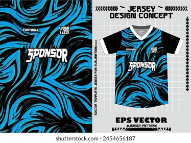 Tshirt abstract grunge background for extreme sport jersey team, motocross, car racing, cycling, fishing, diving, leggings, football, gaming