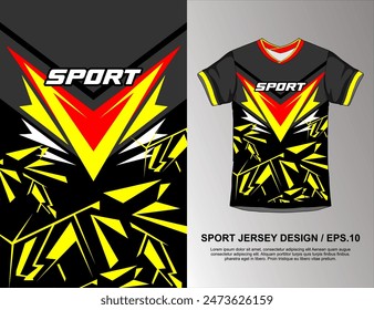 Tshirt abstract grunge background for extreme sport jersey team, motocross, car racing, cycling, fishing, diving, leggings, football, gaming, esport design