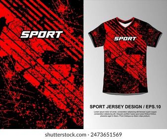 Tshirt abstract grunge background for extreme sport jersey team, motocross, car racing, cycling, fishing, diving, leggings, football, gaming, esport design