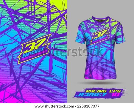 Tshirt abstract grunge background for extreme sport jersey team, motocross, car racing, cycling, fishing, diving, leggings, football, gaming