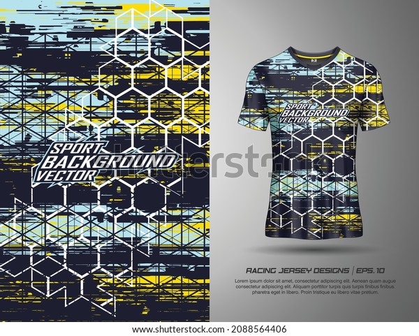 Tshirt abstract honeycomb\
pattern texture background for extreme sport jersey team,\
motocross, race car, cycling, fishing, diving, leggings, football,\
gaming