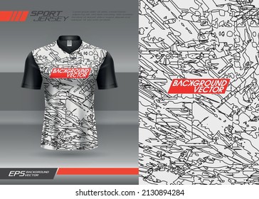 Tshirt abstract texture background for extreme sports jersey, racing, soccer, gaming, motocross, cycling, downhill, leggings, uniform