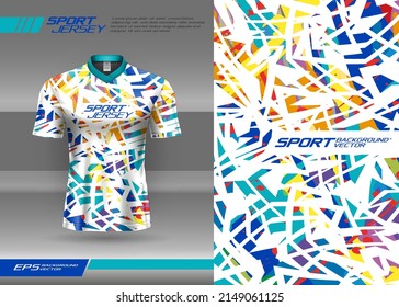 Fondo de textura abstracta de camisetas para camisetas deportivas, fútbol, carreras, juegos, motocross, ciclismo, descenso, leggings