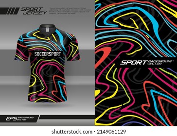 Fondo de textura abstracta de camisetas para camisetas deportivas, fútbol, carreras, juegos, motocross, ciclismo, descenso, leggings