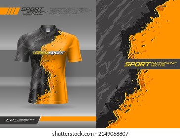 Sports jersey and t-shirt template sports jersey design. Sports design for  football racing gaming 13942946 Vector Art at Vecteezy