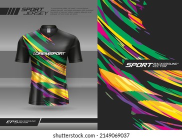 Abstrakter T-Shirt-hintergrund für Sport-Jersey, Fußball, Rennen, Gaming, Motocross, Radfahren, Downhill, Leggings