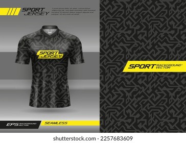 Tshirt abstract texture with geometric background for extreme sports jersey, racing, soccer, gaming, motocross, cycling, downhill, leggings