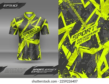 Tshirt abstract texture with geometric background for extreme sports jersey, racing, soccer, gaming, motocross, cycling, downhill, leggings