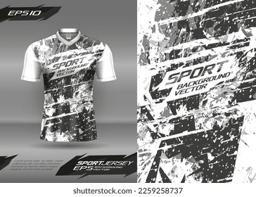 Tshirt abstract texture with geometric background for extreme sports jersey, racing, soccer, gaming, motocross, cycling, downhill, leggings