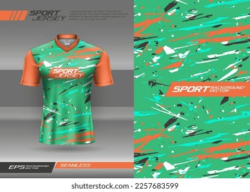 Tshirt abstract texture with grunge background for extreme sports jersey, racing, soccer, gaming, motocross, cycling, downhill, leggings