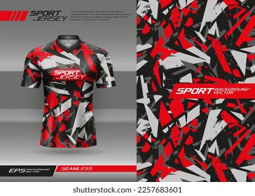 Tshirt abstract texture with grunge background for extreme sports jersey, racing, soccer, gaming, motocross, cycling, downhill, leggings