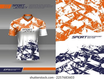 Tshirt abstract texture with grunge background for extreme sports jersey, racing, soccer, gaming, motocross, cycling, downhill, leggings