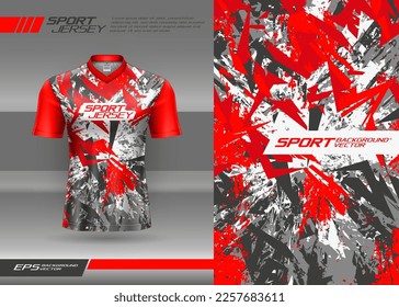 Tshirt abstract texture with grunge background for extreme sports jersey, racing, soccer, gaming, motocross, cycling, downhill, leggings