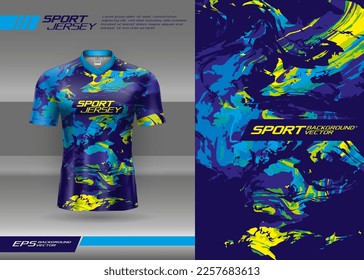 Tshirt abstract texture with grunge background for extreme sports jersey, racing, soccer, gaming, motocross, cycling, downhill, leggings