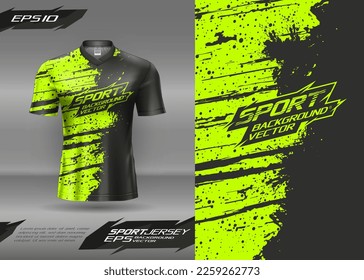 Tshirt abstract texture with grunge background for extreme sports jersey, racing, soccer, gaming, motocross, cycling, downhill, leggings - Shutterstock ID 2259262773