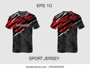 Fondo de triángulo abstracto de camisetas para el equipo de camisetas deportivas extremas, motocross, carreras de coches