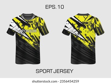 Tshirt abstract triangle background for extreme sport jersey team, motocross, car racing