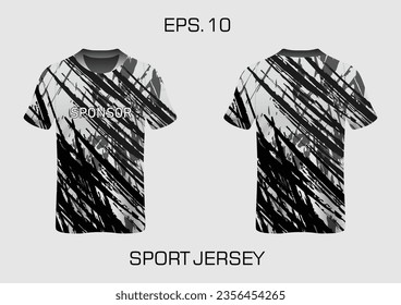 Tshirt abstract triangle background for extreme sport jersey team, motocross, car racing