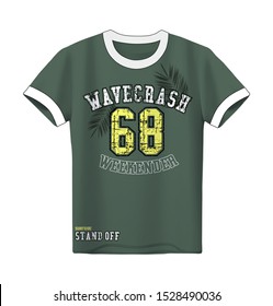  t-shirt and apparel trendy design