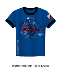  t-shirt and apparel trendy design