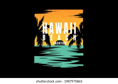 T-shirt beach hawaii vacation Sunrise