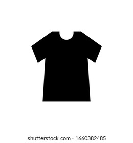 t-shirt black and white icon