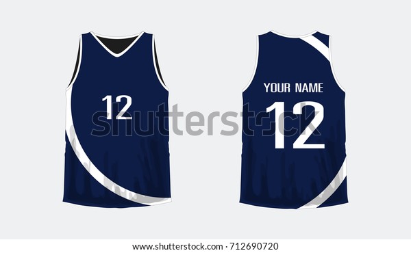 blue and white basketball jersey