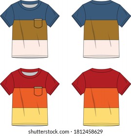 T-shirt for boy pattern template