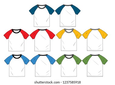 T-shirt boy vector template for design